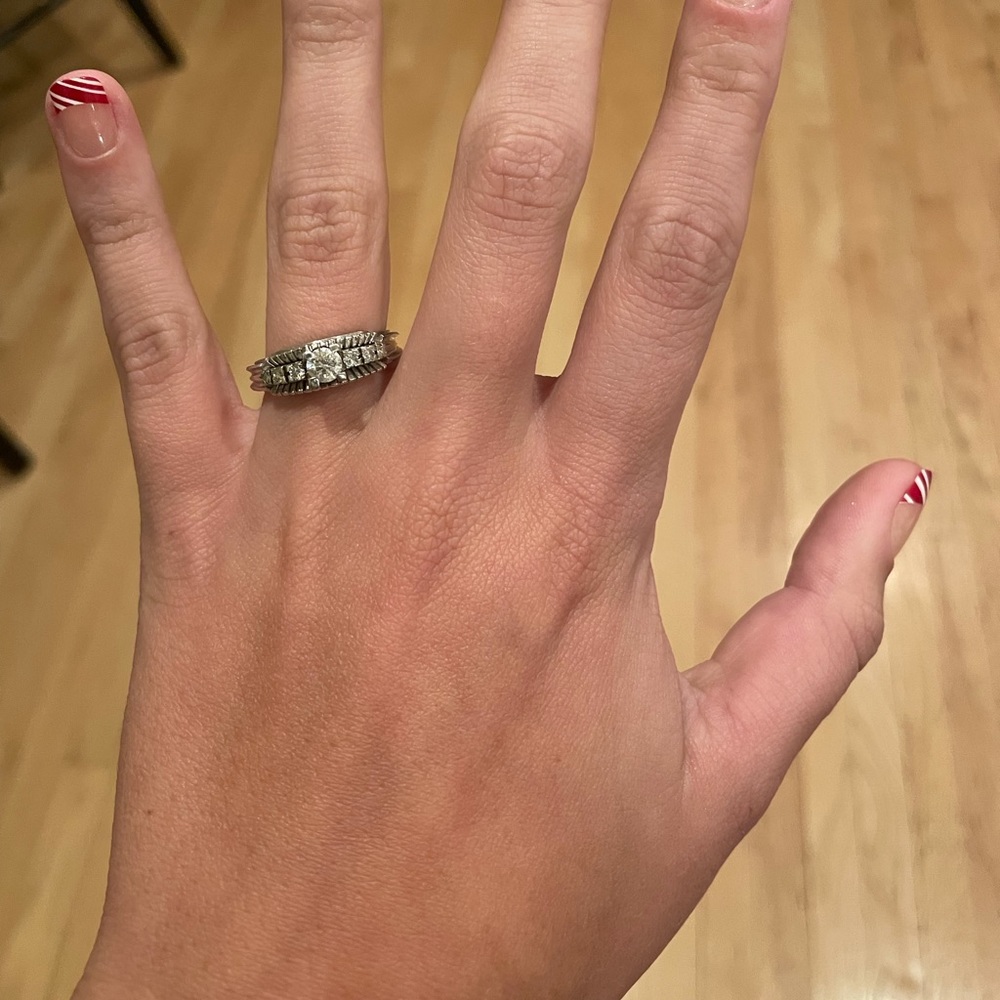Vintage Diamond Engagement Ring